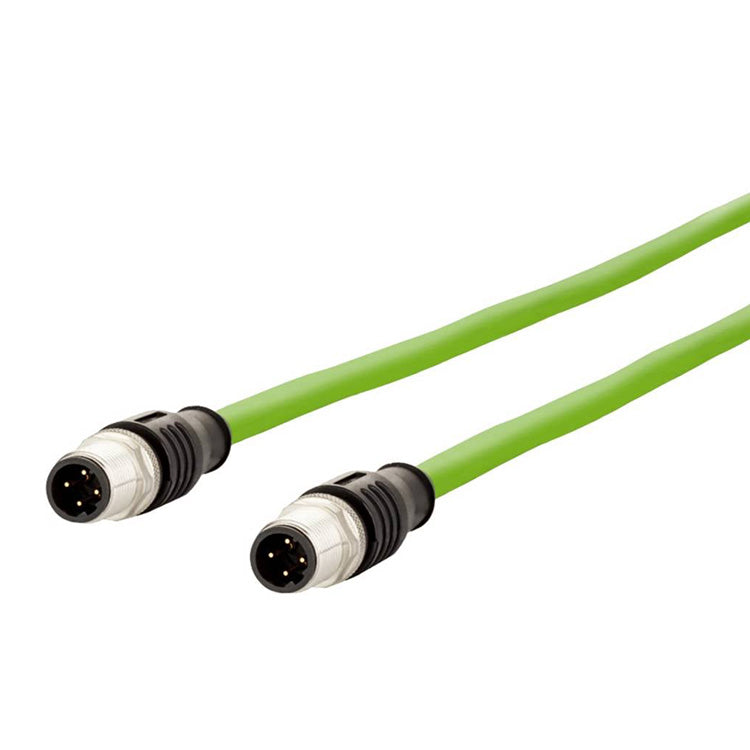M12 Netzwerkkabel, Patchkabel CAT 5 2.00 m
