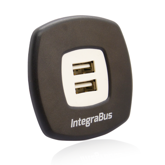 Usb doppellader – für versenkte einbauten (high power)