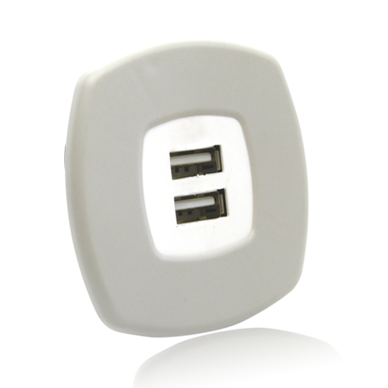 USB Doppellader – für versenkte Einbauten (Low Power)