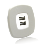 Bild in die Galerieansicht laden: USB Doppellader – für versenkte Einbauten (Low Power)
